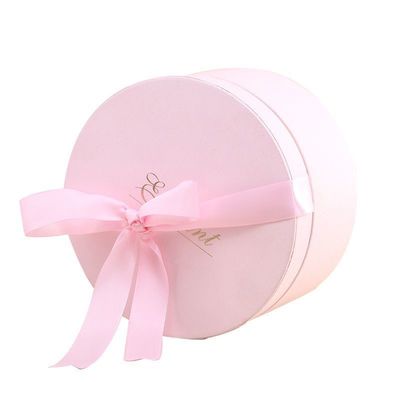 क्रिसमस सजावट पुनर्नवीनीकरण कागज डिब्बे पैकेजिंग उपहार बॉक्स गोल कार्डबोर्ड बॉक्स